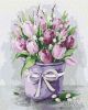Painting by numbers - Graceful tulips