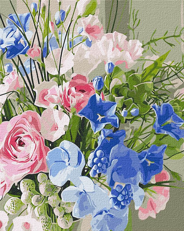Painting by numbers - Aesthetic bouquet