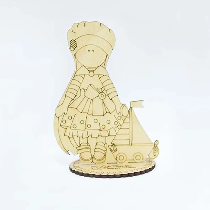 Фигурка из фанеры - Кукла Марина