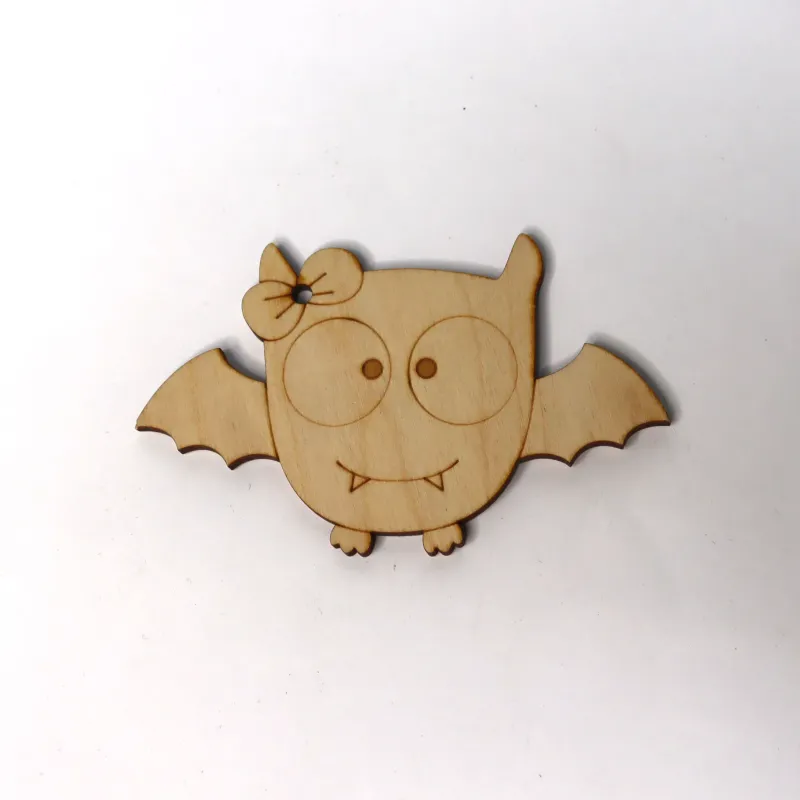 Figure from plywood - "Bat with a bow"