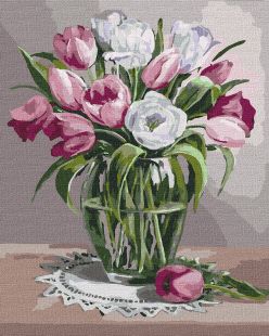 Painting by numbers - The spring scent 
