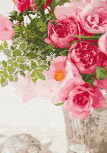 Painting by numbers - My favorite bouquet 