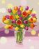 Painting by numbers - Sunny tulips 