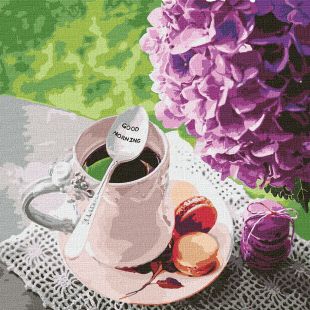 Картина по номерам - Утренний сюрприз