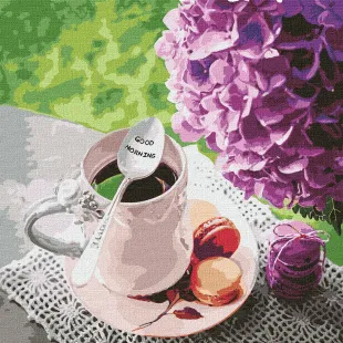 Картина за номерами - Ранковий сюрприз