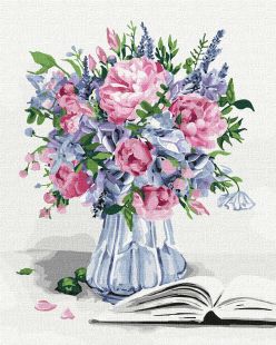 Painting by numbers - The inspiration bouquet 