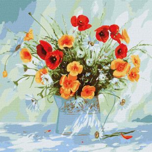 Painting by numbers - Shades of summer ©Ira Volkova