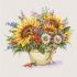 Painting by numbers - Magic sunflowers