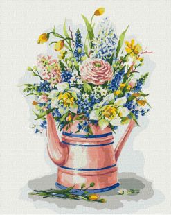 Painting by numbers - Summer bouquet