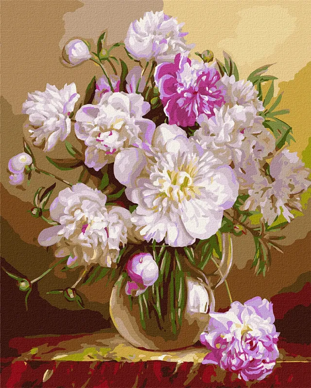 Painting by numbers - Fresh bouquet