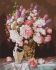 Painting by numbers - Still life with a statuette of a ballerina ©Ira Volkova