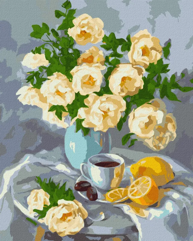 Картина за номерами - Сонячний настрій ©Юлія Томеско