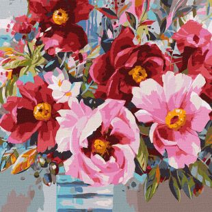 Painting by numbers - Spring beauty ©BOND Tetiana