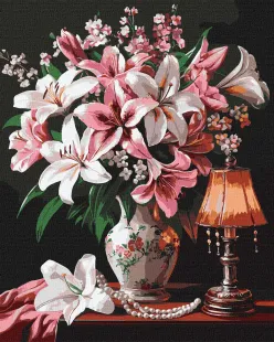 Painting by numbers - Sophisticated lilies ©sophiia_іllustrations
