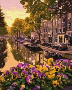 Painting by numbers - Amsterdam 