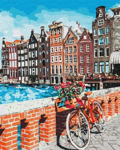 Painting by numbers - Holidays in Amsterdam 