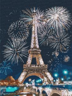 Painting by numbers - Lights of Paris 