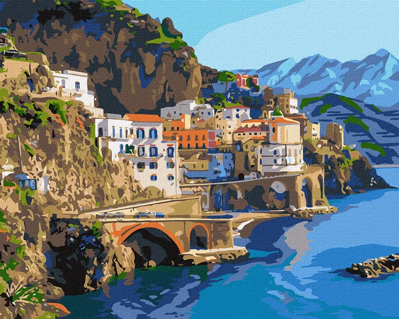 Painting by numbers - Bright Italy