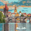 Картина за номерами - Вечірня Прага