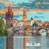 Картина за номерами - Вечірня Прага