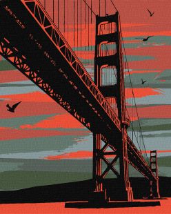 Painting by numbers - Mystic San Francisco
