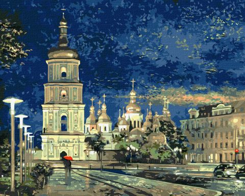 Картина по номерам - Софийская площадь ©Сергей Брандт