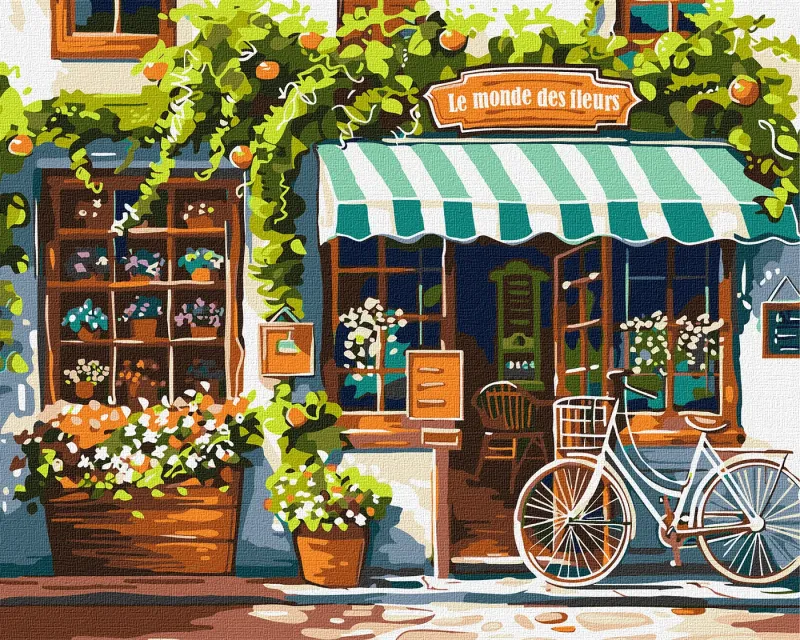 Картина по номерам - Мир цветов ©art_selena_ua