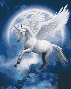 Painting by numbers - Unicorn constellation 