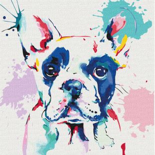 Painting by numbers - My faithful friend 