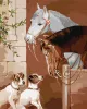 Картина за номерами - Зустріч у стайні ©Carl Reichert