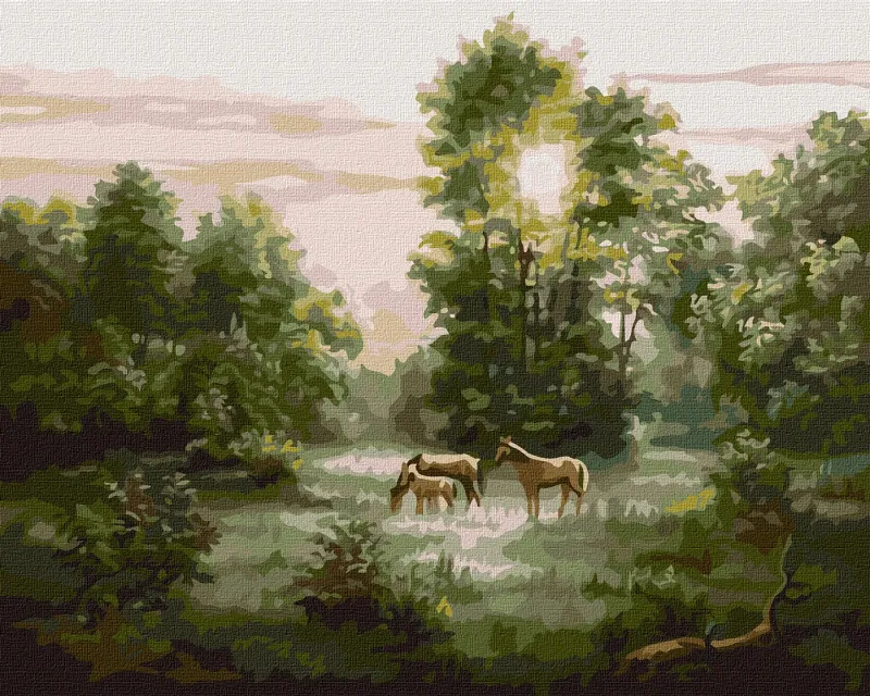 Картина за номерами - Світанок ©Сергій Лобач