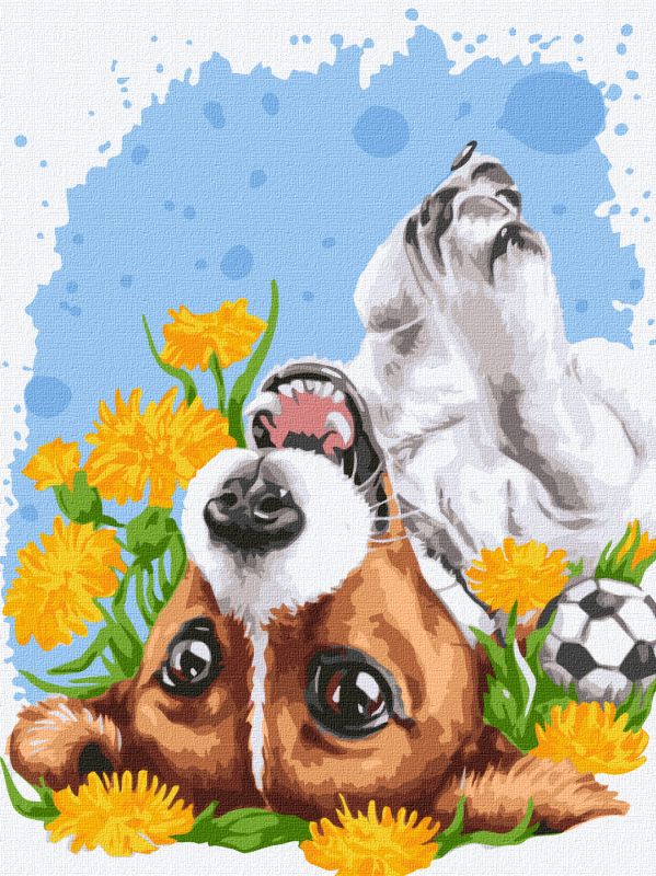 Картина за номерами - Весняне сонечко ©Анна Кулик