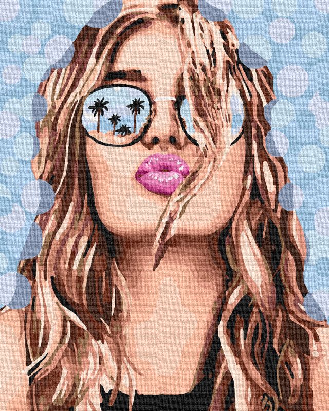 Painting by numbers - The summer's kiss 