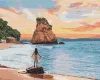 Картина за номерами - Безлюдний острів