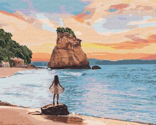 Картина за номерами - Безлюдний острів
