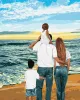 Painting by numbers - My family 
