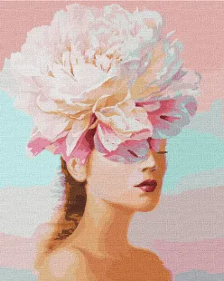 Картина за номерами - Квіткові думки ©Ira Volkova