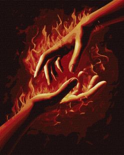 Painting by numbers - Fire between us 1 
