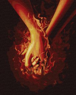 Painting by numbers - Fire between us 3 