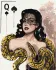 Painting by numbers - Queen of Spades