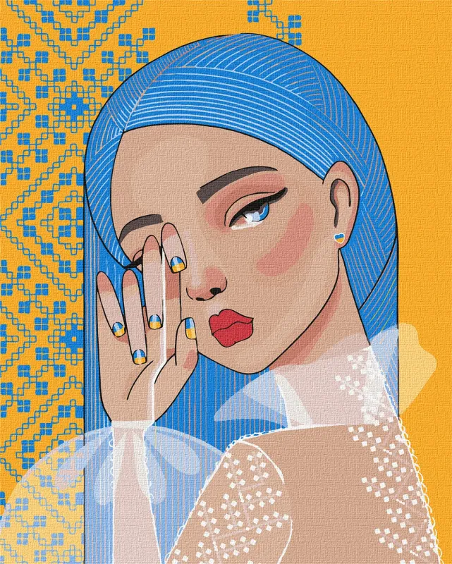 Картина за номерами - Незламна ©mosyakart