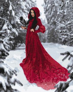 Painting by numbers - Winter beauty ©Chervona_vorona_photography