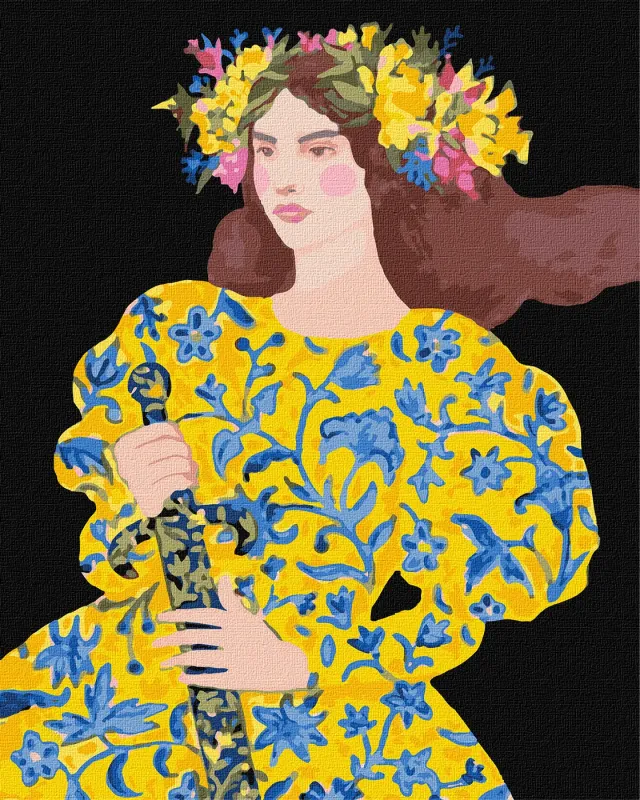 Картина за номерами - Відвага ©olena.papka