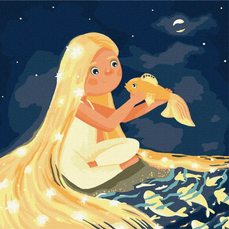 Картина за номерами - Таємна річка ©Катерина Валерьїва
