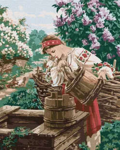 Картина за номерами - Наталка Полтавка ©Сергій Лобач