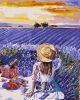Painting by numbers - Lavender picnic
