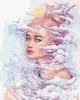 Картина за номерами - Мрійливі думки ©lesya_nedzelska_art