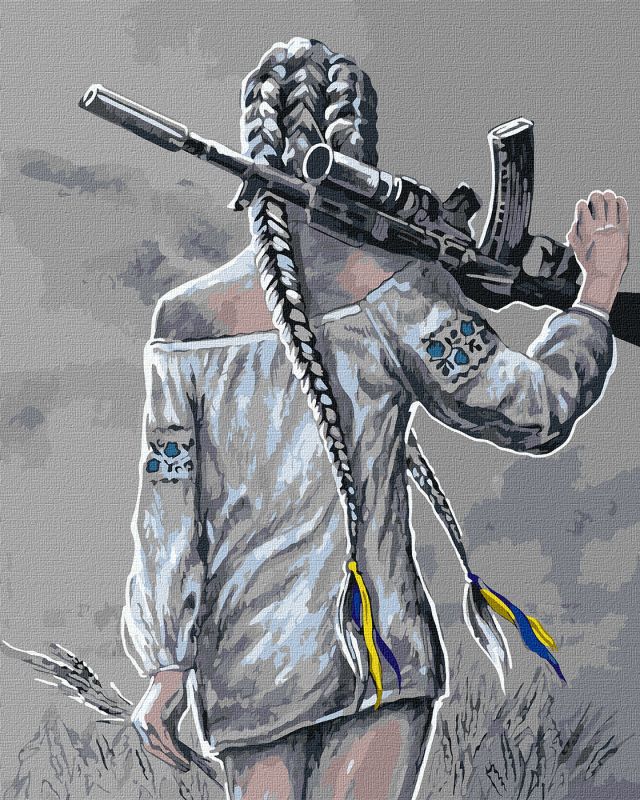 Картина по номерам - Я тебе не "красавица!" ©rebrov0