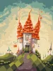 Картина за номерами - Казкова хатинка ©Elena Schweitzer