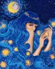 Картина за номерами - Зіркова красуня ©pollypop92